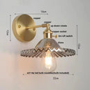 Axyaa Nordic LED Wall Sconce Pull Chain Switch Stair Light Fixture