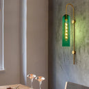 Axyaa Glass Wall Lamp for Luxury Bedside Light in Hotel Bedroom
