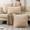 Geometric Square Pillow Cover 45x45cm by Axyaa - Decorative Home Decor
