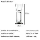 Axyaa Nordic Glass Floor Lamp Bamboo Joint Led Table Lamps