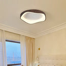 Axyaa Modern LED Ceiling Lights - Cream Black White Grey Wooden Flower Shape