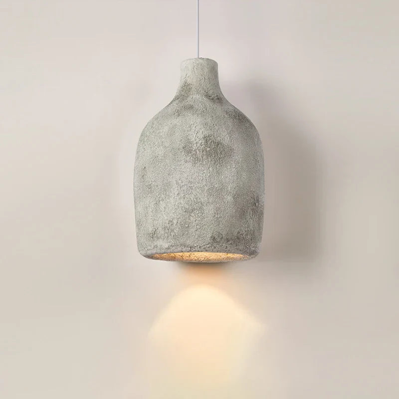 Axya Wabi Sabi Pendant Light: Minimalistic Nordic Hanging Lamp for Restaurant, Bar, Kitchen Island