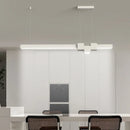 Axyaa LED Linear Pendant Light Dining Chandelier for Kitchen Bar Restaurant Home Decor