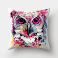 Axyaa Cute Owl Cushion Cover for Home Sofa Bedroom Decor