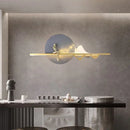 Axyaa Scandinavian Bedroom Wall Lamp Minimalist Luxe Living Room Wall Light