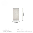 Axyaa Square LED Wall Sconce - Nordic Minimalist Home Decor Light