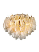 Axyaa Glass LED Ceiling Light Plafonnier Lustre Luxury Home Decor Bedroom Lighting