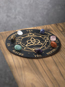 Axyaa Crystal Stone Holder Display Stand - Witchy Home Decor & Healing Ornament