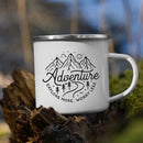 Axyaa Mountain Enamel Mug: Creative Camping Coffee Tea Cup for Hiking Gift