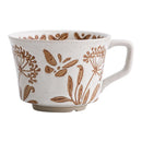 Axyaa Ceramic Coffee Mug with Vintage Wildlife Pattern