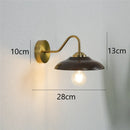 Axyaa Walnut Wood Wall Lamp Modern Minimalist Bedroom Light