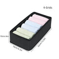 Axyaa Underwear Socks Pants Bra Storage Box Wardrobe Organizer for Home