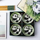 Axyaa Ceramic Cartoon Bowls & Chopsticks Set - Creative Gift Pack