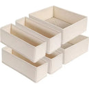 Axyaa Underwear Drawer Organizer Clothes Bra Socks Pants Storage Box for Wardrobe