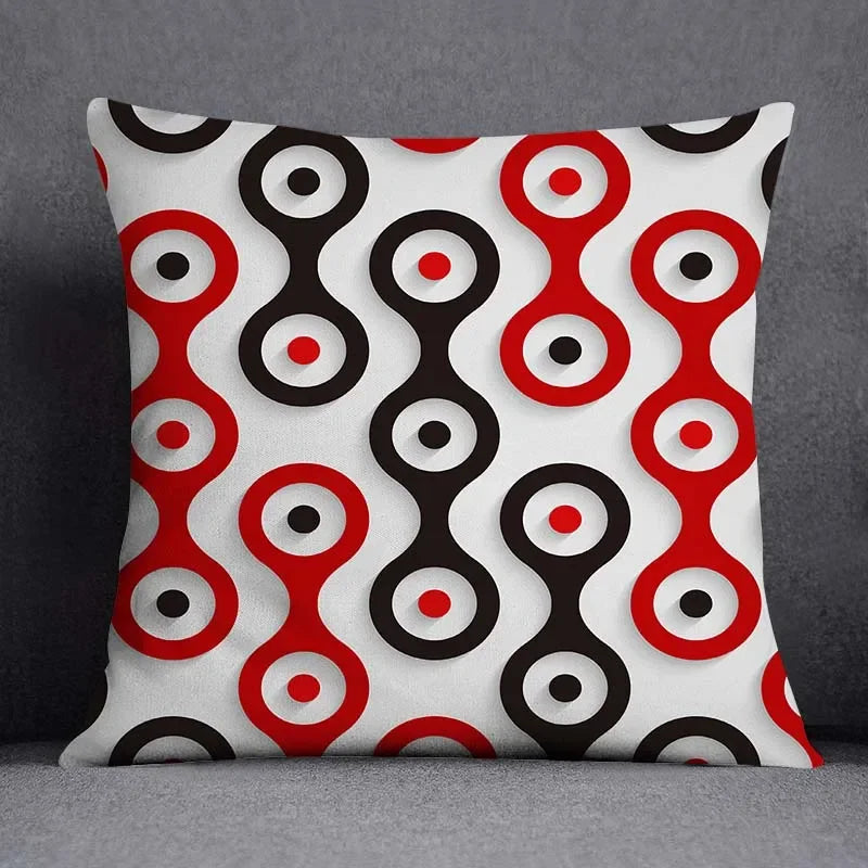 Axyaa Geometric Pattern Pillowcase for Stylish Home Decor