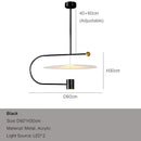 Axyaa LED Pendant Lights Modern Minimalist Hanging Lamps for Ceiling Dining Decor