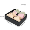 Axyaa Underwear Socks Pants Bra Storage Box Wardrobe Organizer for Home