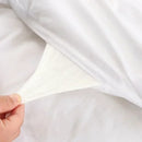Axyaa Mulberry Silk Duvet - Soft & Warm 100% Silk Quilt with Thick Jacquard Cotton Fabric