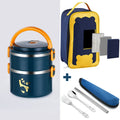Axyaa Stainless Steel Bento Box Set for Child & Adult Lunch Storage