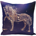 Animal Horse Printed Cushion Cover by Axyaa - Sofa Decor Pillowcase