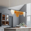 Axyaa Nordic Minimalist LED Chandelier for Dining Room, Bar, or Table Pendant Lighting