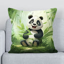 Axyaa Cartoon Panda Sofa Cushion Cover - Luxury Home Decor