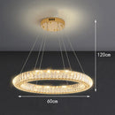 Axyaa LED Ceiling Chandelier for Bedroom and Dining Room Lighting