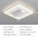 Axyaa LED Ceiling Light Fan for Modern Indoor Room Decor