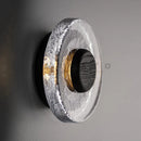 Axyaa Circle Glass Wall Lights: Nordic Modern Design for Bedroom, Kitchen, Bar - Minimalist Luxury Décor