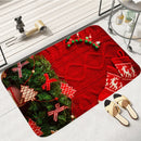 Axyaa Home Christmas New Year Decor Door Mat Bedroom Kitchen Floor Carpet