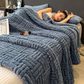 Axyaa Super Soft Velvet Queen Size Blanket - Ultra Cozy and Warm