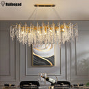 Axyaa Modern Crystal Grapes Chandelier for Dining Living Room Bedroom