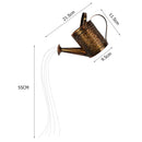 Axya Solar Garden Kettle Light: Waterproof Landscape Decoration for Patio and Lawn
