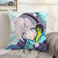 Axyaa Blue Archive Modern Women's Pillowcase 45x45 Decorative Cushion Cover