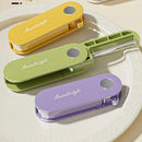 Axyaa Mini Folding Knife: Stainless Steel Fruit Peeler for Kitchen Accessories