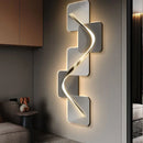 Axyaa Vertical Bar Art LED Wall Lamp for Living Room Decoration