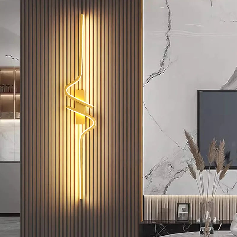 Axyaa Minimalist LED Wall Sconce for Bedroom & Living Room