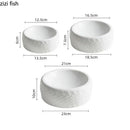 Axyaa Ceramic Tire Dinner Plate Set