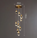 Axyaa Nordic Chandeliers Dining Room Pendant Lights Ceiling Hanging Lamps