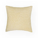 Luxurious Yellow Plush Pillow Cover for Stylish Living Room Decor by Axyaa