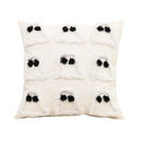 Pumpkin White Pillowcase for Halloween Decor by Axyaa