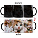 Axyaa Color Changing Cat Lover Coffee Mug 11oz Ceramic Birthday Gift
