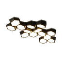 Axyaa Modern Alloy Ceiling Chandelier for Home Living Room Bedroom Lighting