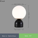 Axyaa Marble Glass Table Lamp - Nordic Modern Green Living Room Bedroom Study Lamp