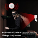 Axyaa Smart Home Security System with Sound and Light Siren, Sensor Detector for Alexa Google Home