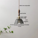 Axyaa Ceramic LED Pendant Light: Modern Hanging Lamp for Home Decor