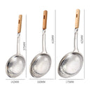 Axyaa Stainless Steel Colander Hot Pot Spoon Pasta Filter French Fries Skimmer