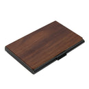 Axyaa Wooden Business Card Holder & Metal Storage Box : Stylish & Functional Organizational Solution.