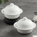 Axyaa Stewed Bird's Nest Pot, Waterproof, Steamed Egg Bowl, Soup Cup for Home & Restaurant