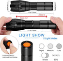 Axya Tactical LED Flashlight: High Lumen Aluminum Alloy Waterproof Torch